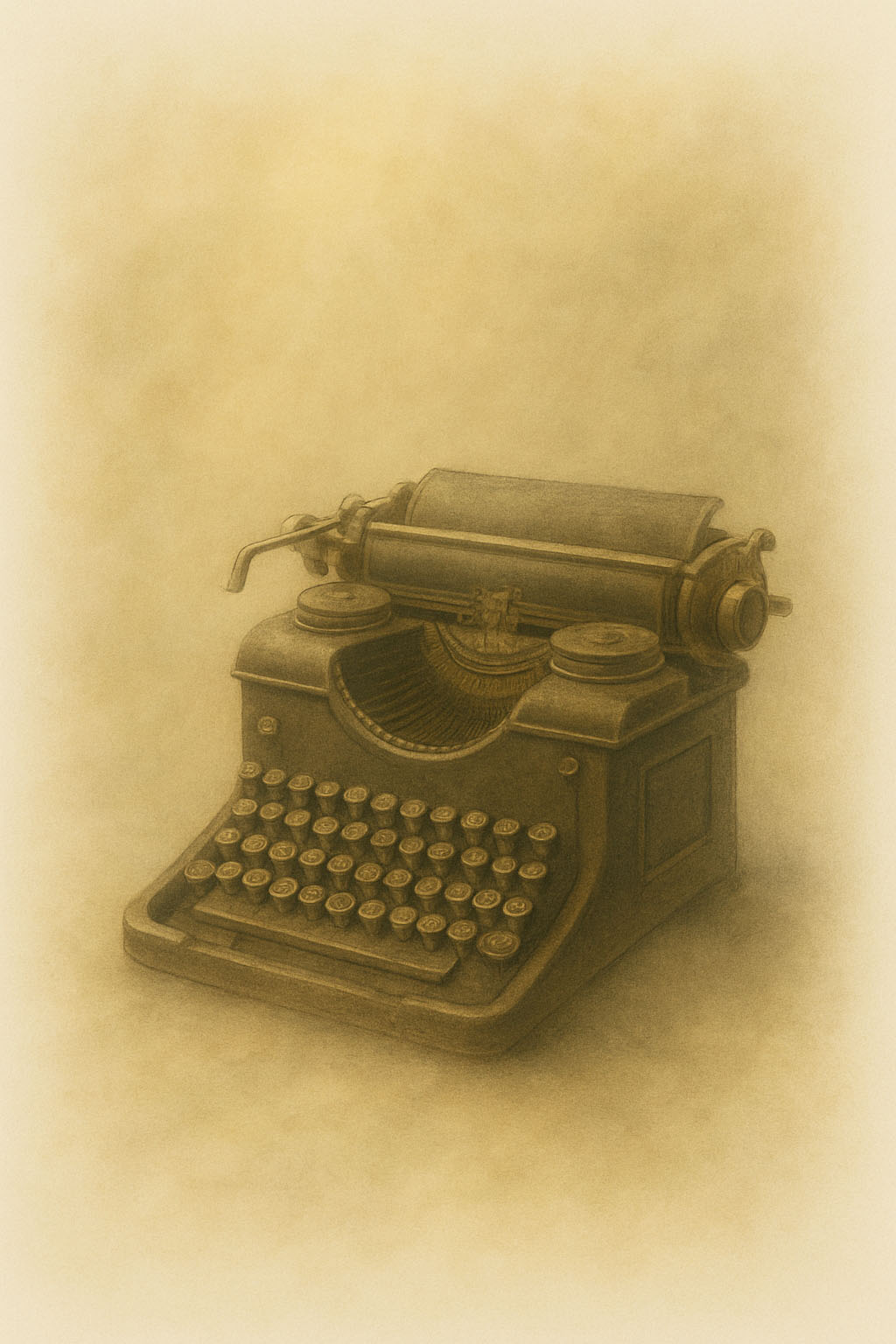 Vintage typewriter